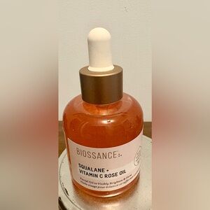 Biossance Squalane + Vitamin C Rose Oil - Pink NWOB 30 ml/1oz